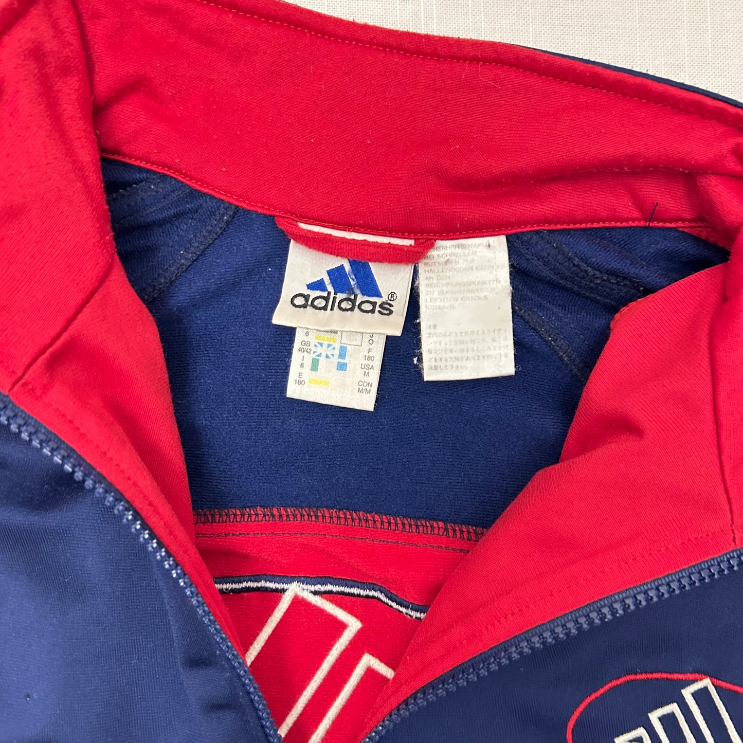 (L/XL) ADIDAS Винтидж спортен Топ