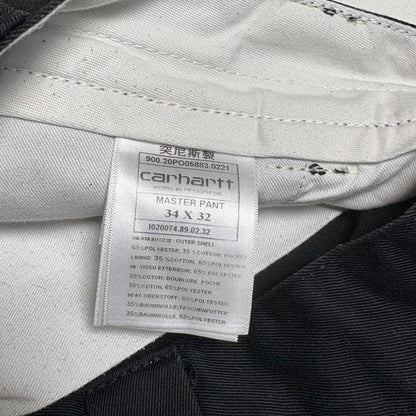 (L) Carhartt Black Pants