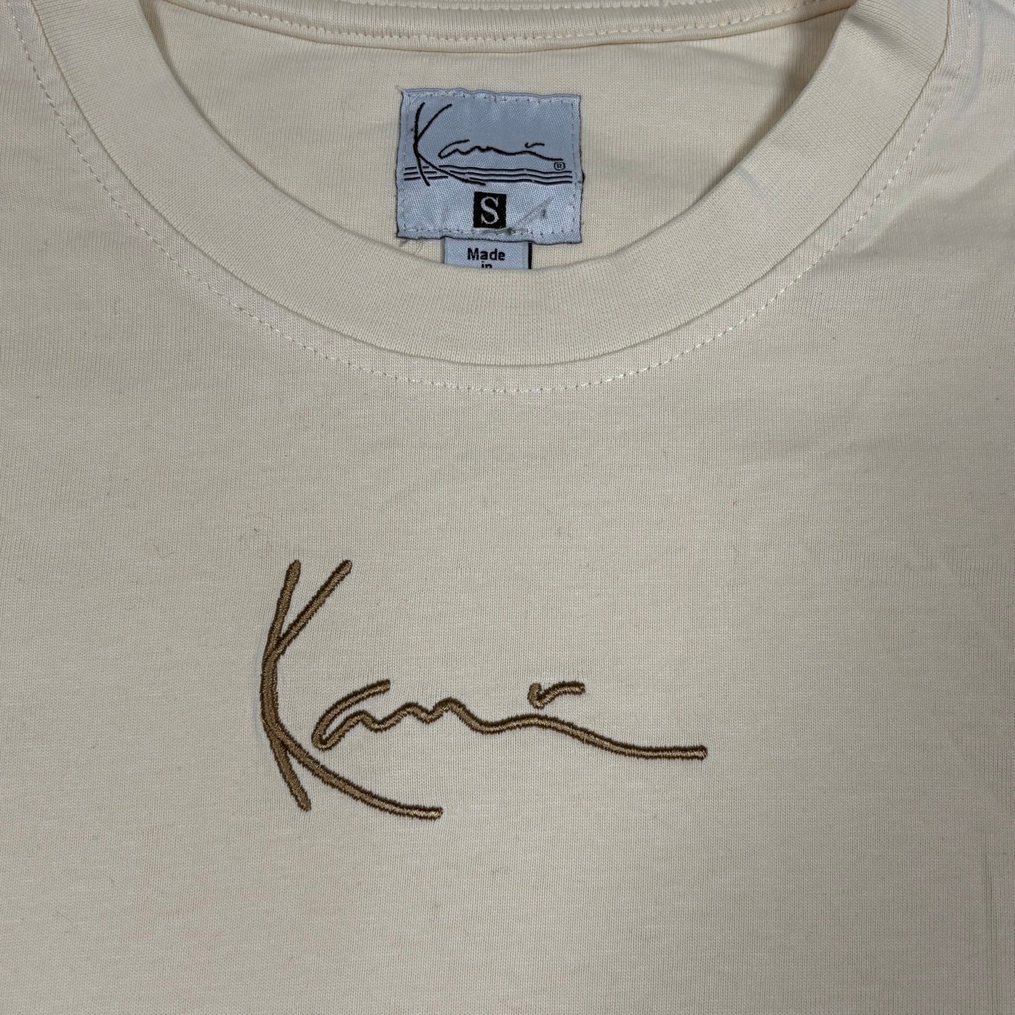 Karl Kani Crop Top - Beige