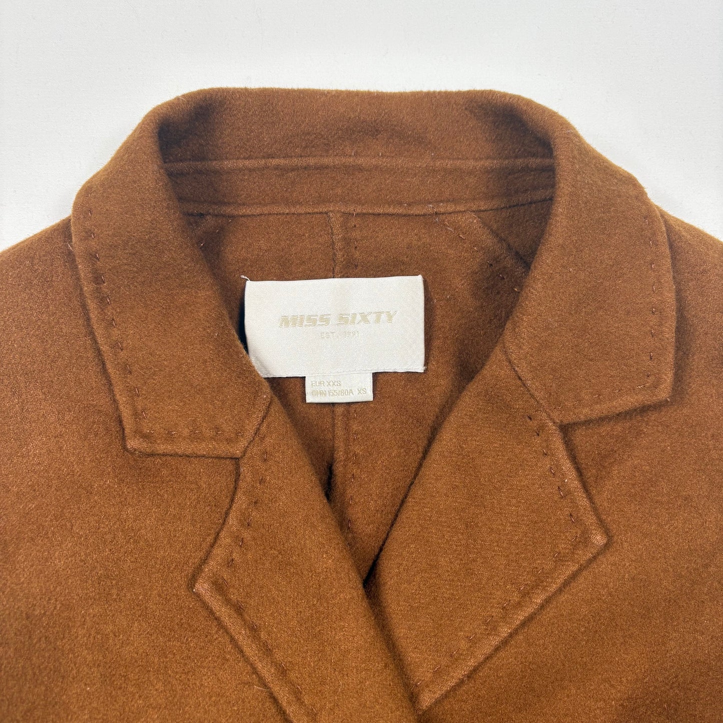 (XS) Дамско палто Miss Sixty Wrap Coat
