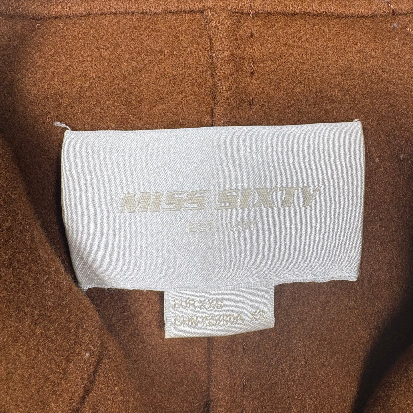 (XS) Дамско палто Miss Sixty Wrap Coat