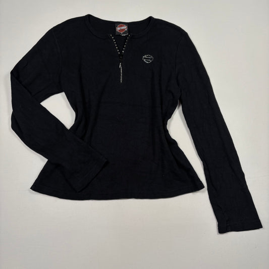 (M) Harley Davidson Blouse