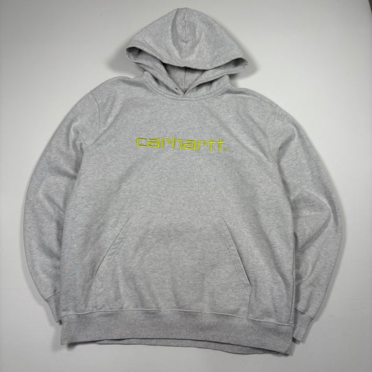 (L) Carhartt Gray Hoodie