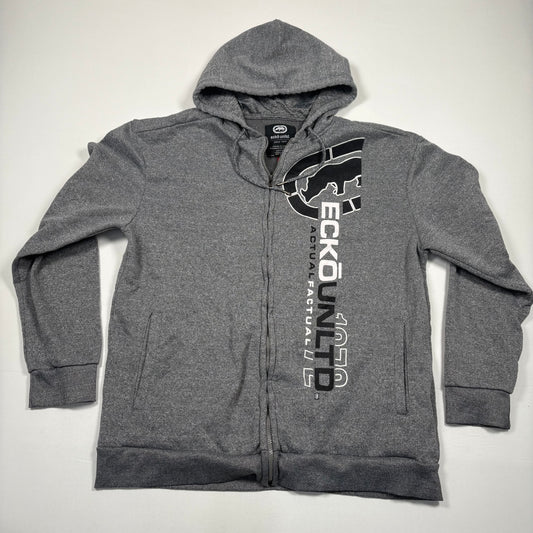 (2XL) Ecko Unltd. Gray Hoodie