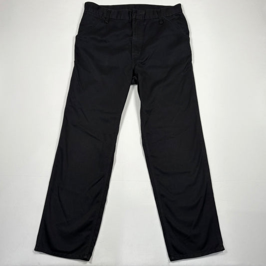 (L) Carhartt Black Pants