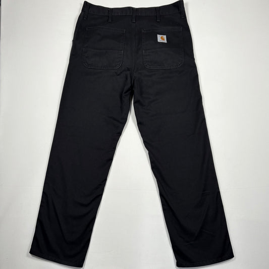(L) Carhartt Black Pants