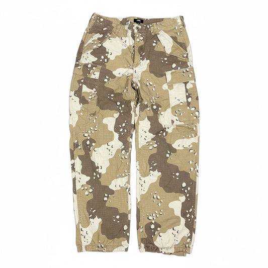 (L) Карго панталон Stüssy Military Ripstop в пустинен камуфлаж
