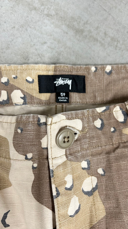 (L) Карго панталон Stüssy Military Ripstop в пустинен камуфлаж