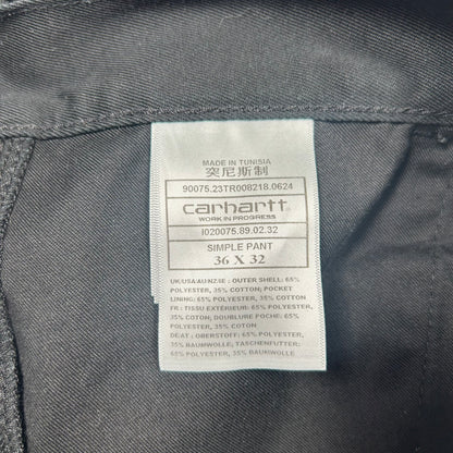 (L) Carhartt Черен Панталон